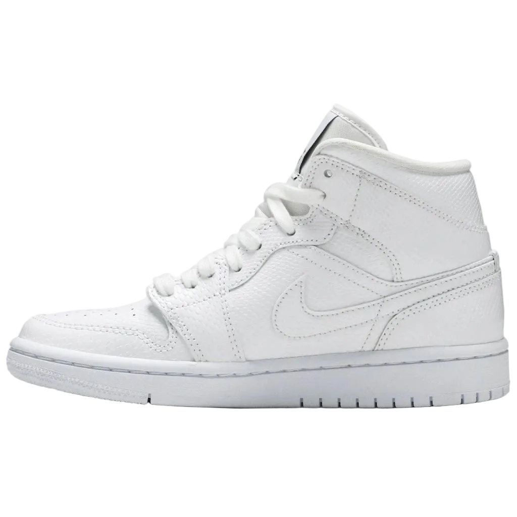 Air Jordan 1 Mid “White Snakeskin”