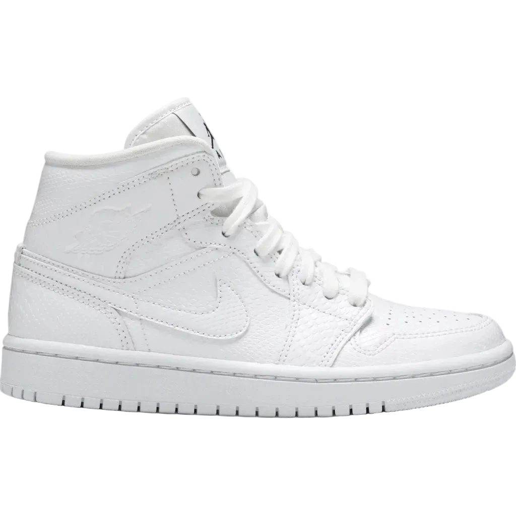 Air Jordan 1 Mid “White Snakeskin”