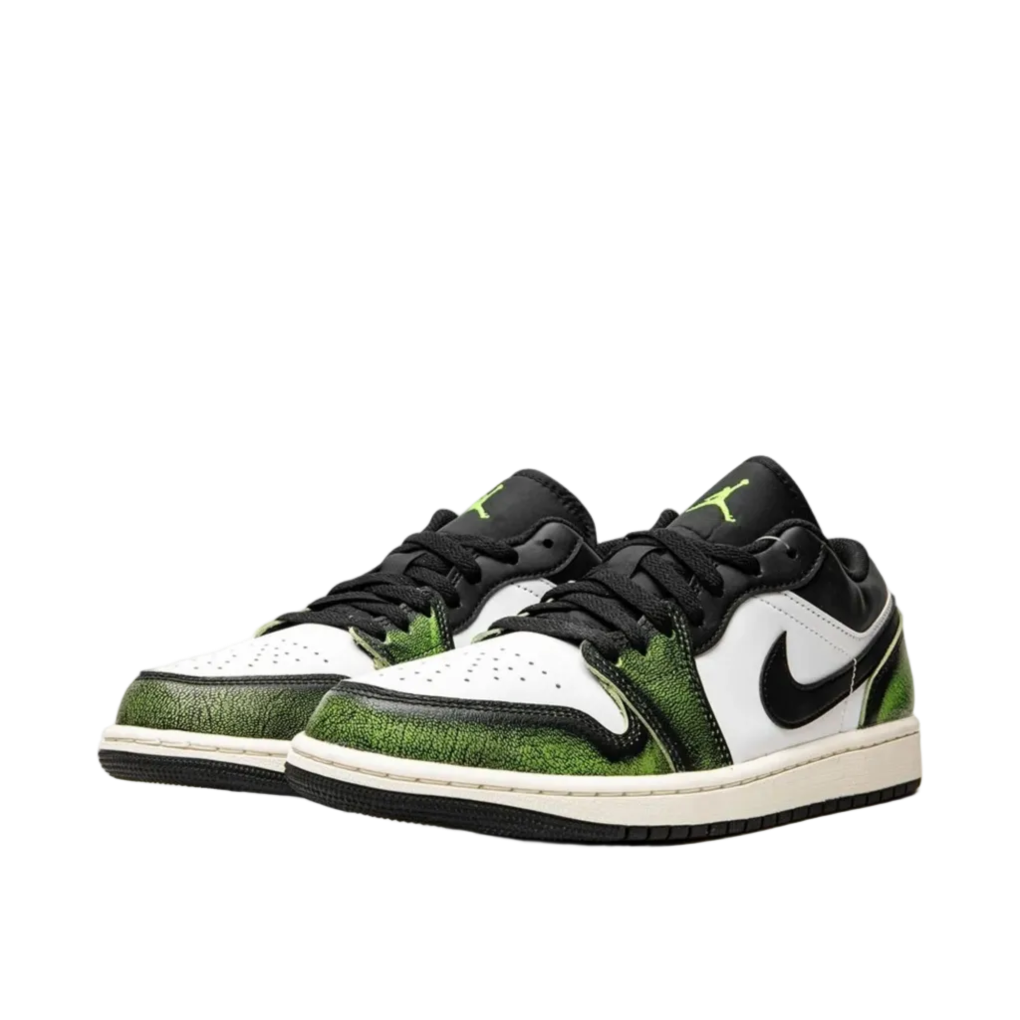 Jordan 1 Low Wear Away Electric Green