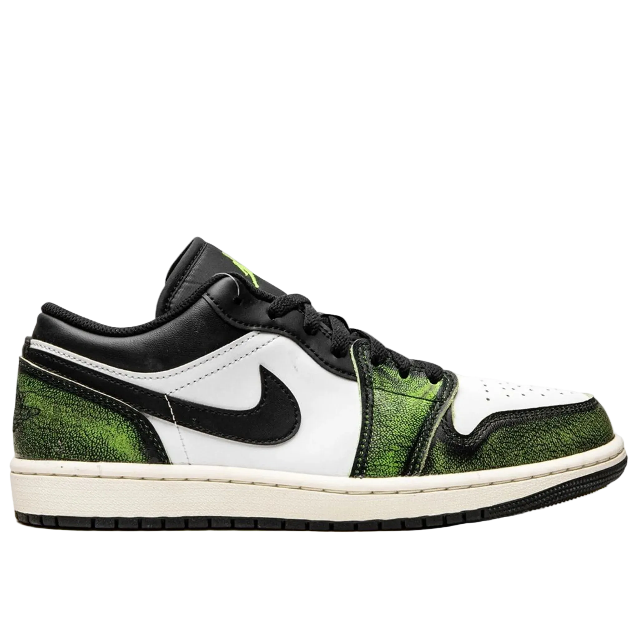 Jordan 1 Low Wear Away Electric Green