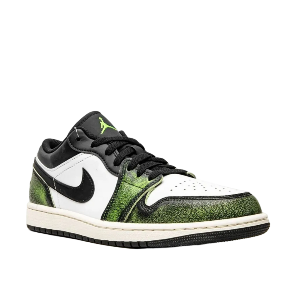 Jordan 1 Low Wear Away Electric Green