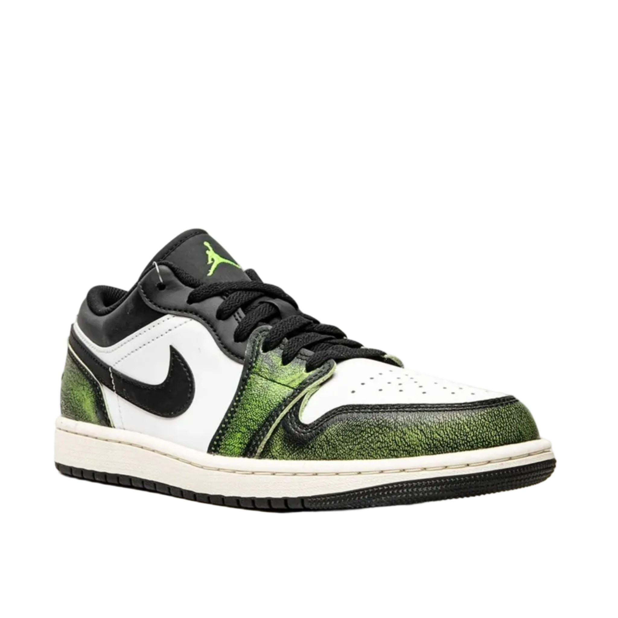 Jordan 1 Low Wear Away Electric Green