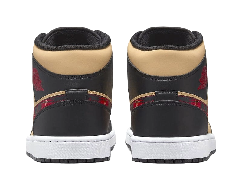 Air Jordan 1 Mid Tartan Swoosh