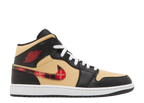 Air Jordan 1 Mid Tartan Swoosh