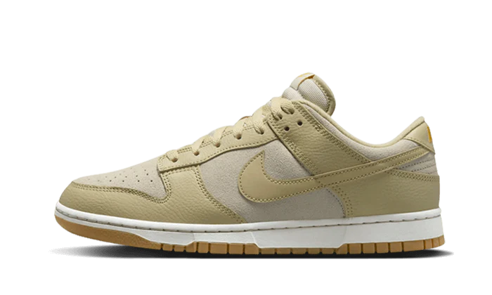 Nike Dunk Low Khaki Suede Gum Men's