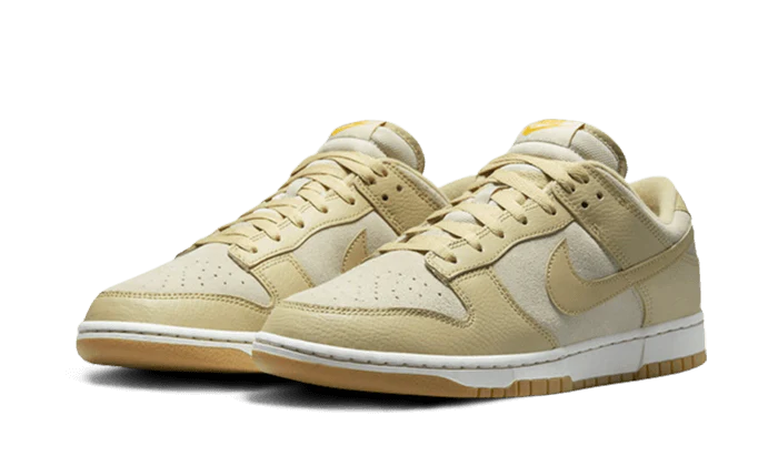 Nike Dunk Low Khaki Suede Gum Men's