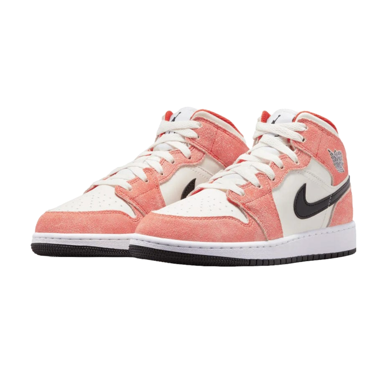 Jordan 1 Mid SE Orange Suede