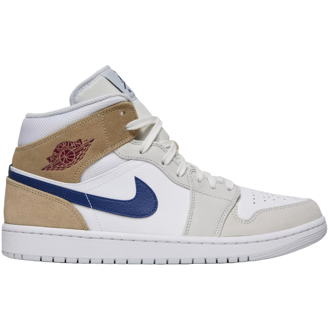 Jordan 1 Mid Tan Suede