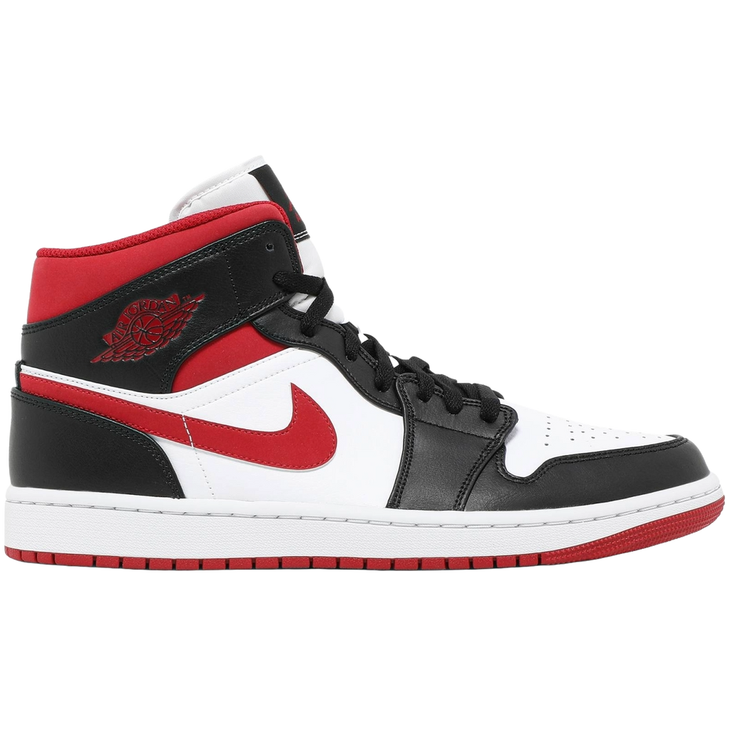 Air Jordan 1 Mid Black Gym Red
