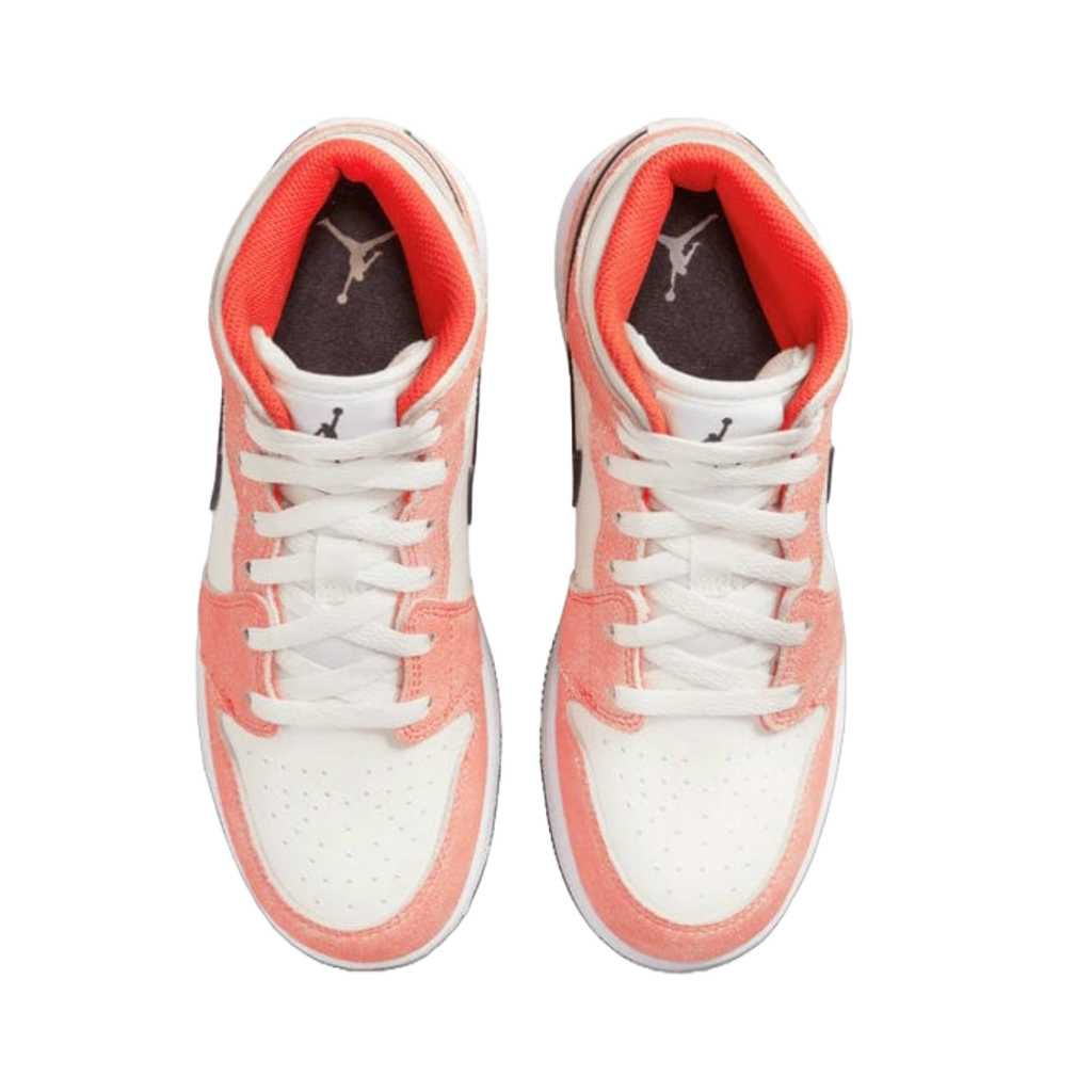 Jordan 1 Mid SE Orange Suede