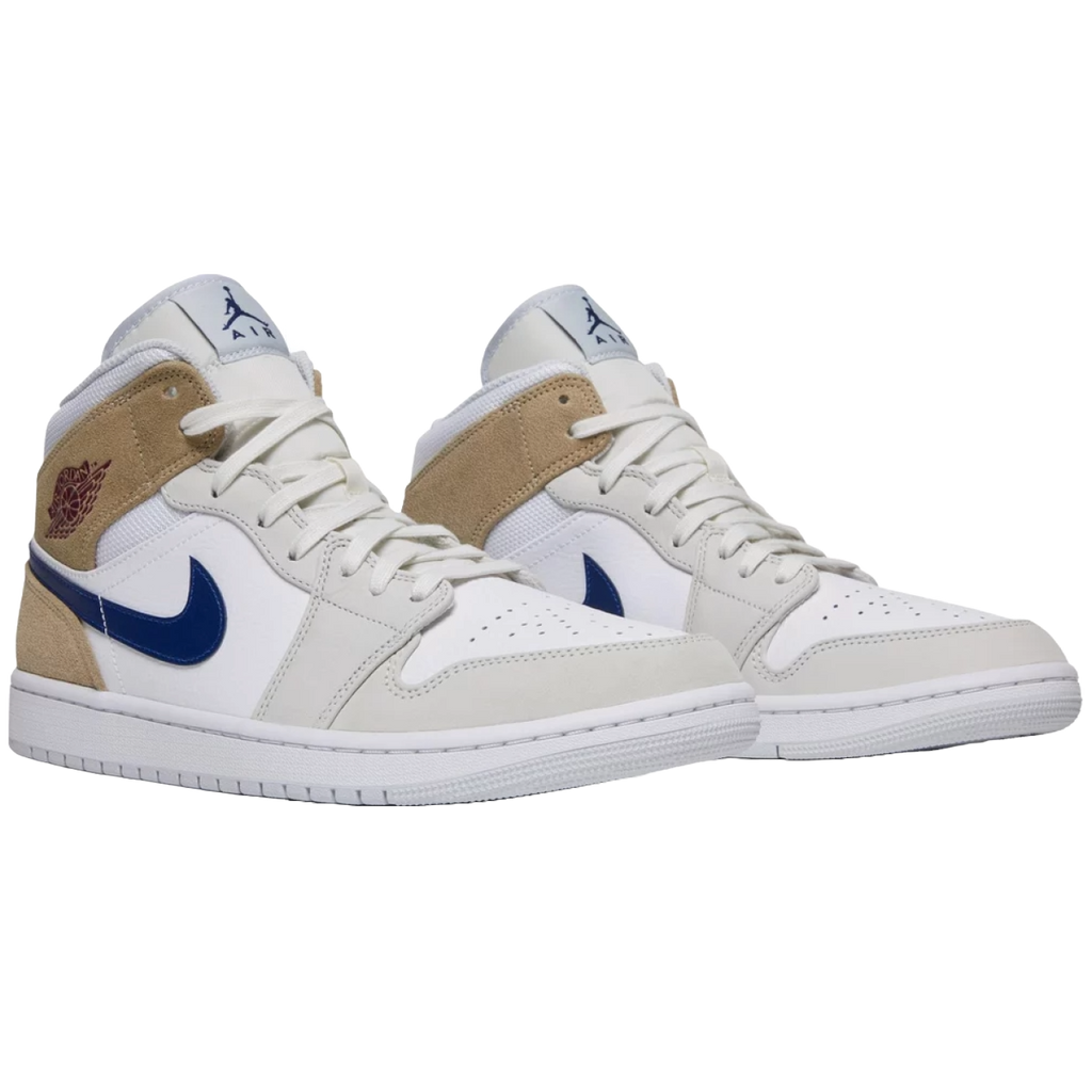 Jordan 1 Mid Tan Suede