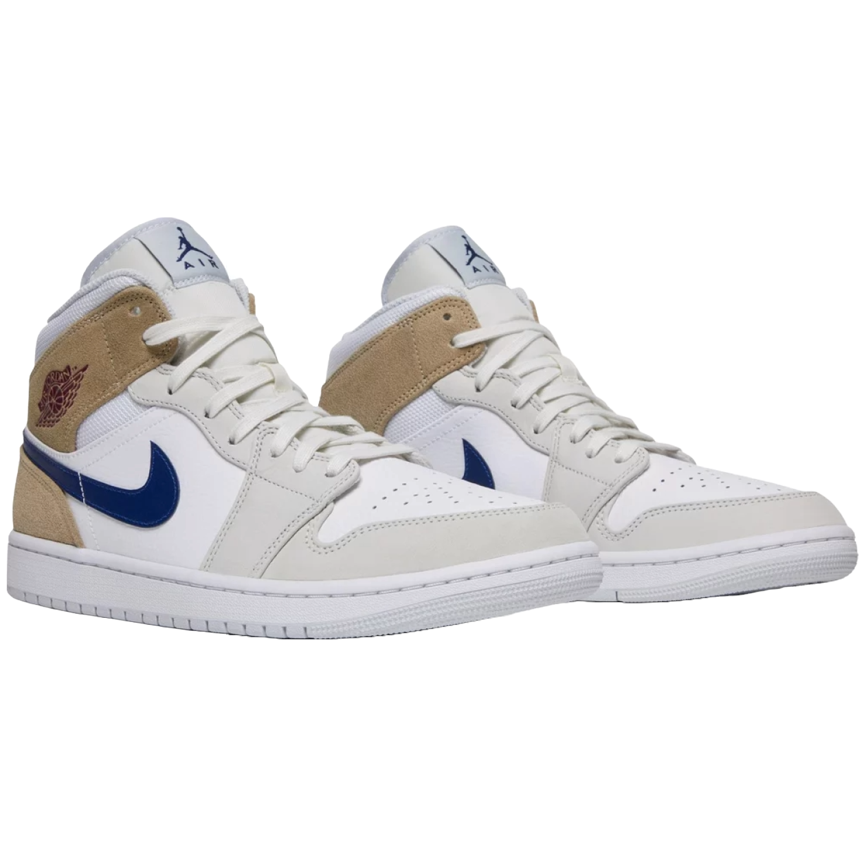 Jordan 1 Mid Tan Suede