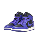 Jordan 1 Mid Purple Black