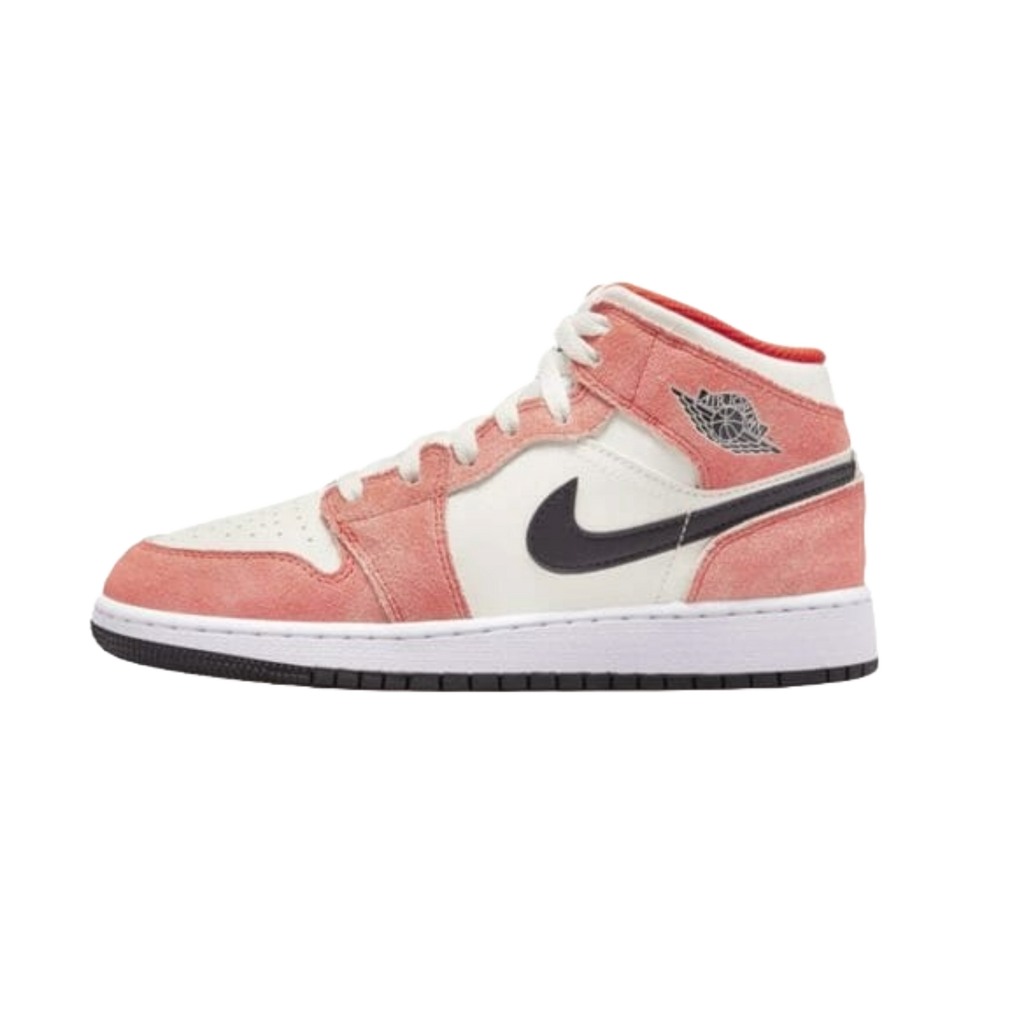 Jordan 1 Mid SE Orange Suede