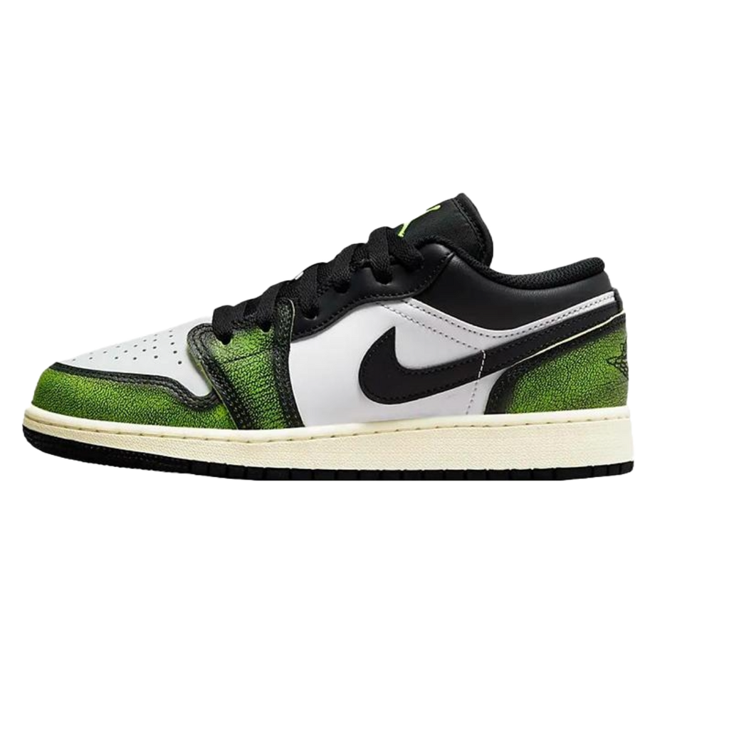 Jordan 1 Low Wear Away Electric Green
