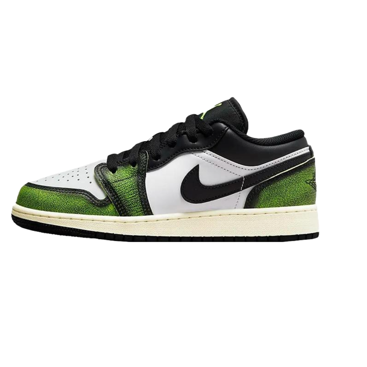 Jordan 1 Low Wear Away Electric Green