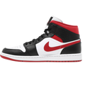 Air Jordan 1 Mid Black Gym Red