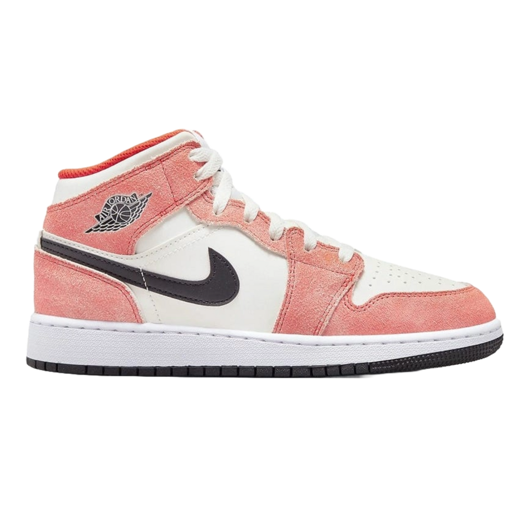 Jordan 1 Mid SE Orange Suede
