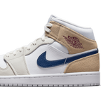 Jordan 1 Mid Tan Suede