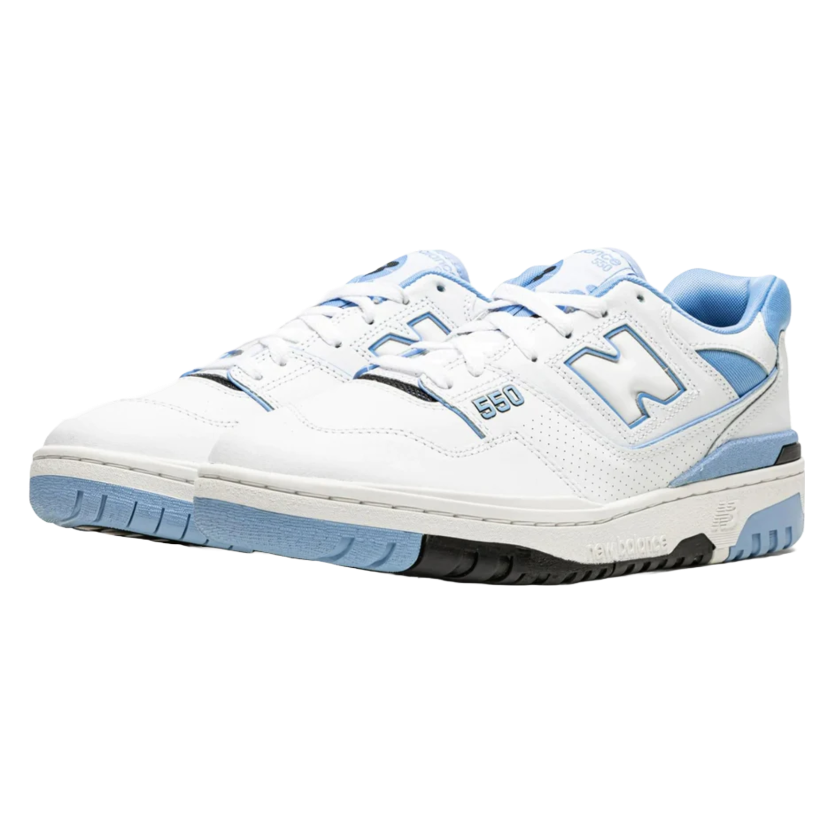 New Balance 550 UNC White University Blue