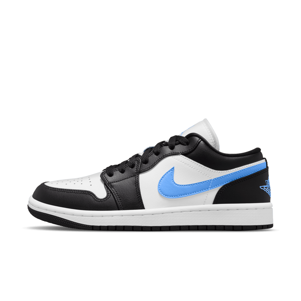 Jordan 1 Low Black University Blue White