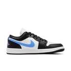 Jordan 1 Low Black University Blue White